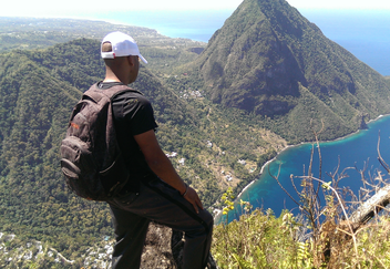 View from Petit Piton